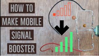How to Make Homemade Mobile signal booster DIY 2G 3G4G
