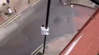 My first day doing parkour