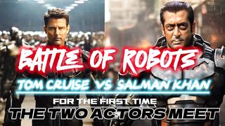 Tom Cruise vs. Salman Khan in cinemas in the movie Battle of Robots