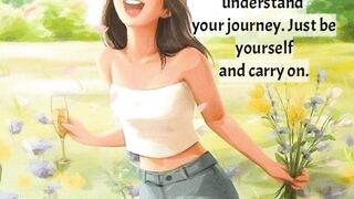 You have to know that not everyone understands you