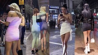 MANCHESTER NIGHTLIFE 4K - FRIDAY NIGHT OUT FASHION LOOKS 2024