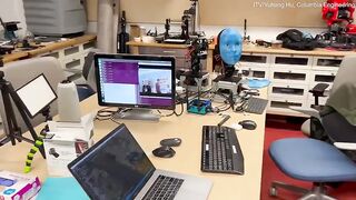 Uncanny Valley! Watch as a creepy humanoid robot mimics a researcher's facial expressions in real time - with eerie precision