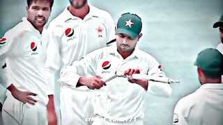M AMIR CRICKET FIRE IN WICKET
