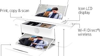 HP DeskJet 3772 All-in-One Color Inkjet Printer