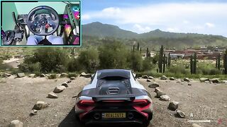 Forza Horizon 5 - Steering Wheel Gameplay 4K