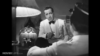 Casablanca (1_6) Movie CLIP - Secret Sentimentalist (1942) HD.