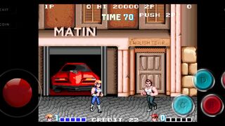 Double dragon game video