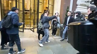 Priyanka Chopra Jonas poses with fans for pictures