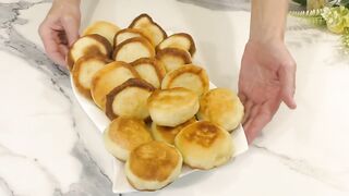 Рецепт на МИЛЛИОН!Пышные ОЛАДЬИ как БУЛОЧКИ на кефире! Оладьи всегда получаются .