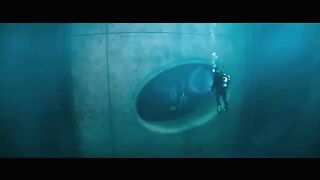 Meg Training Scene | MEG 2 THE TRENCH (2023) Megalodon, Movie CLIP HD