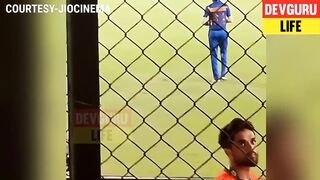 Hardik Pandya Caught Rohit Sharma Fan Who Is Abusing Hardik Pandya In Ground