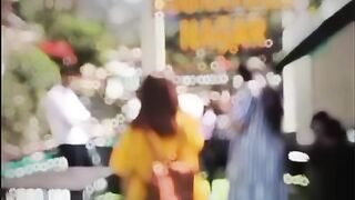 Tourists enjoy RakaPoshi