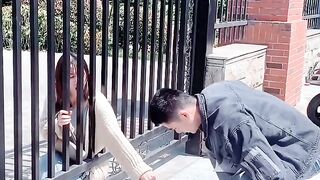 Chinese funny video husband and wife