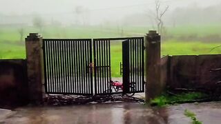 Raining