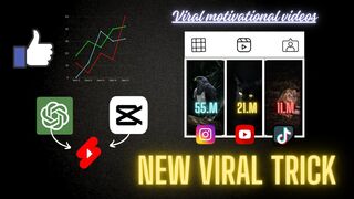 NEW VIRAL TRICK!! | how to create motivational videos  for Millions of Views with AI | NEW NICHE