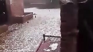 Heavy Hail storm
