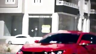 Red car