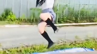 Girl a; amazing grace circus heroes video on social networks and I