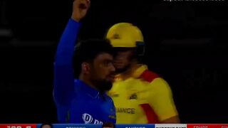 Rashid khan bowled