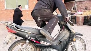 Funny motorcycle viral video
