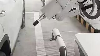 Could this robotic fuel pump be the future of gas stations? ????