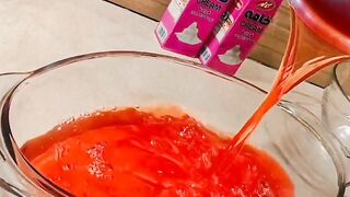 Dessert: jelly and cream dessert recipe