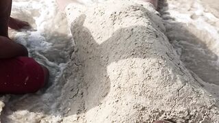 Funn with friends on beach|my Dubai friend