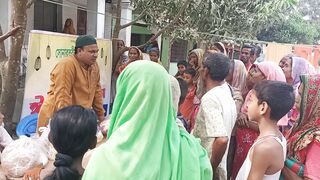 The Sonartari Youth Development Project was an initiative of the poor Eid overall distribution