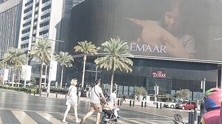 Front of Burj khalifa|Dubai down town area|Burj khalifa and Dubai mall