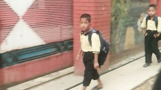 In the first step children start their school life