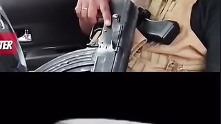 Blud Trying To Flight A Soldier