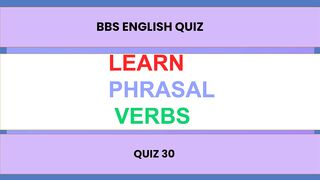Learn Phrasal Verbs