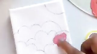 Acrylic painting on canvas