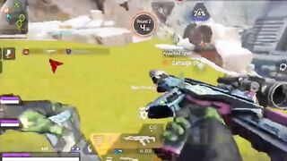 #apexlegendsmobile MOVEMENT PLAYER PREDATOR RANK GAMEPLAY Apex Legends Mobile