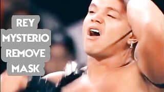 Rey Mysterio remove mask first time