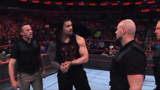 Roman is on fire.