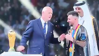 Argentina celebration after wining fifa world cup Qatar 2022
