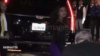 Priyanka Chopra outside Chateau Marmont in Hollywood at Celebrity Sightings in Los Angeles