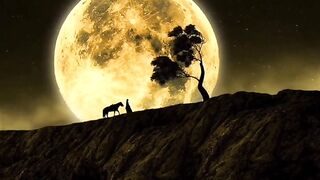 Moon and sun