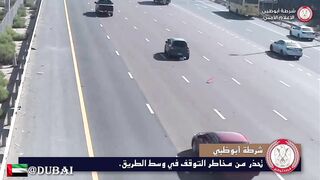 Don't stop in the middle of the road