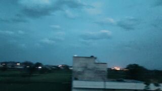 Beautiful evening scene