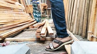 Wood job in Bangladesh