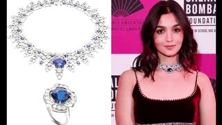 A joke of the poor Alia Bhatt's participation in a charity event wearing a diamond necklace worth 10 crore
