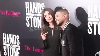 Usher, Priyanka Chopra at Hands of Stone New York Premiere