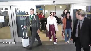 Priyanka Chopra arriving at LAX Airport in Los Angeles
