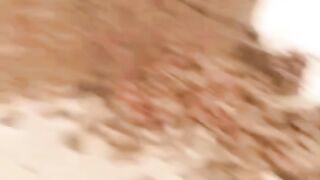 Land full in ice balls