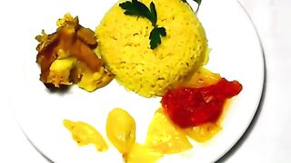 احلى واسرع طبخة الروز تونسي بلحم الخروف Rose tunisien- Tunisian Cuisine ZAKIA.