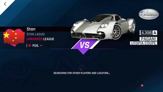 Pagani Utopia coupe. Multiplayer race Asphalt 9 Legends