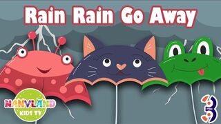 Rain, Rain, Go Away _ Nursery Rhyme With Lyrics - Animation Rhymes