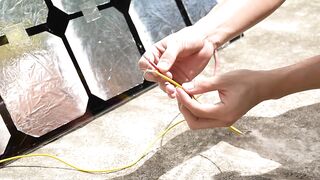 I turn TV into a solar panel